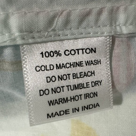 Sant & Abel X Gray Malin Palm Tree Pajamas Set Size L 100% Cotton Summer Cabana - Picture 14 of 15